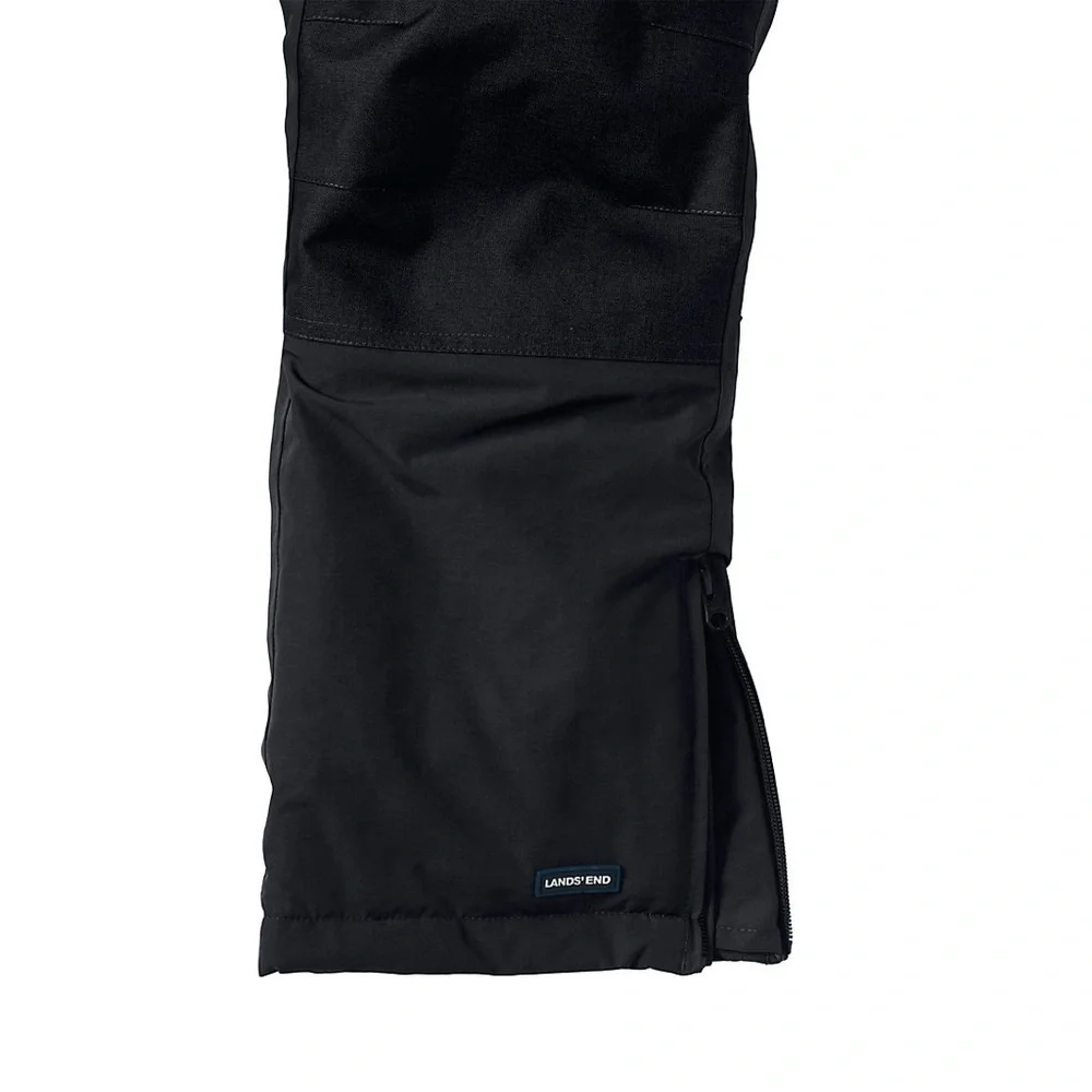 LANDS END Kids Waterproof Insulated Iron Knee Snow Pants - Picture 3 of 5